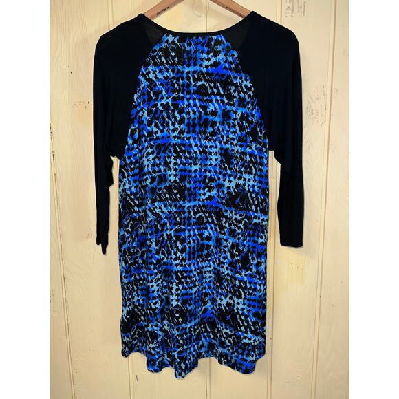 💜 3/$25💜 Raglan Tee Tunic Length Top X-Small XS Soft T-Shirt Lisa Rinna QVC - Picture 8 of 11